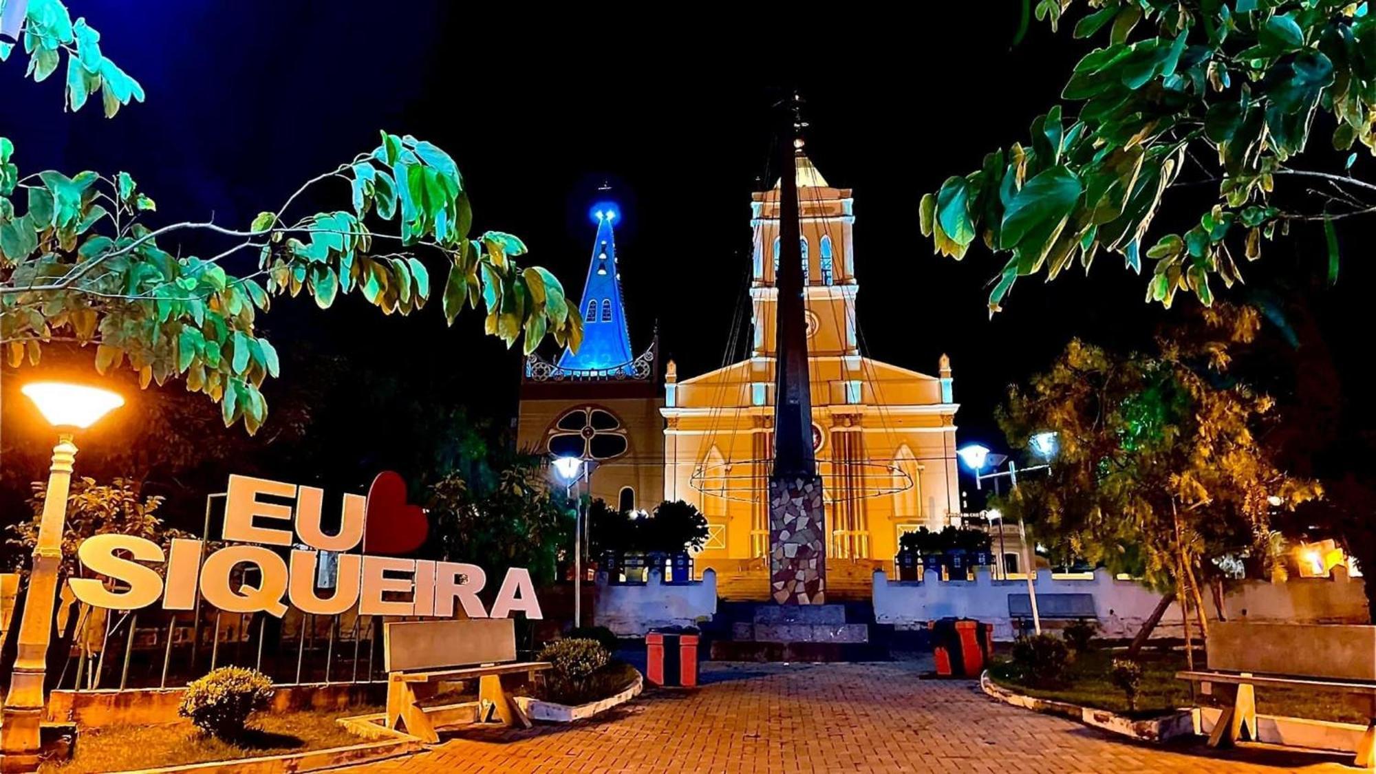 Queiroz Palace Hotel Siqueira Campos Eksteriør bilde